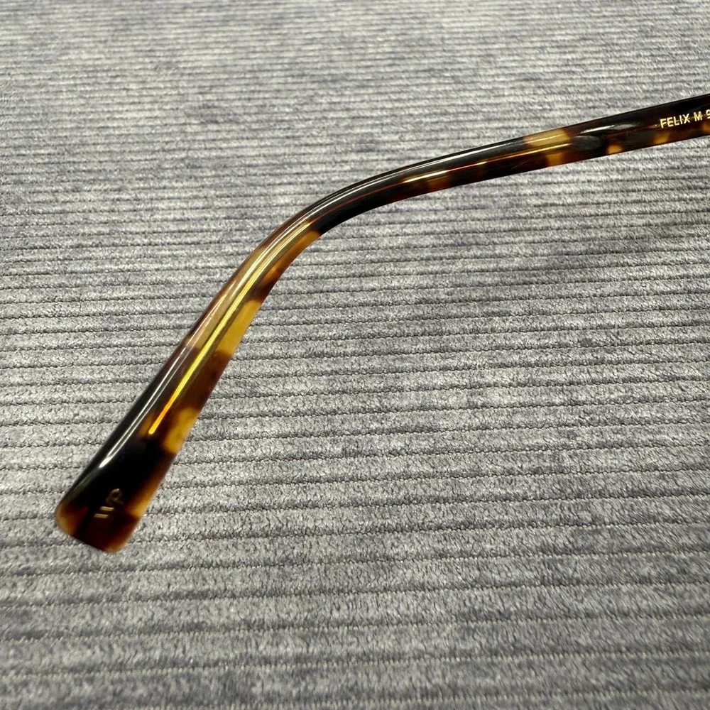 Warby Parker Felix M 929 Tortoise Clear Fade Eyeglasses Frames Only 49-19-145